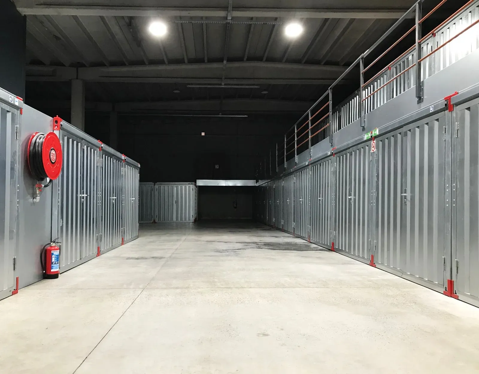 Clean, secure storage facility