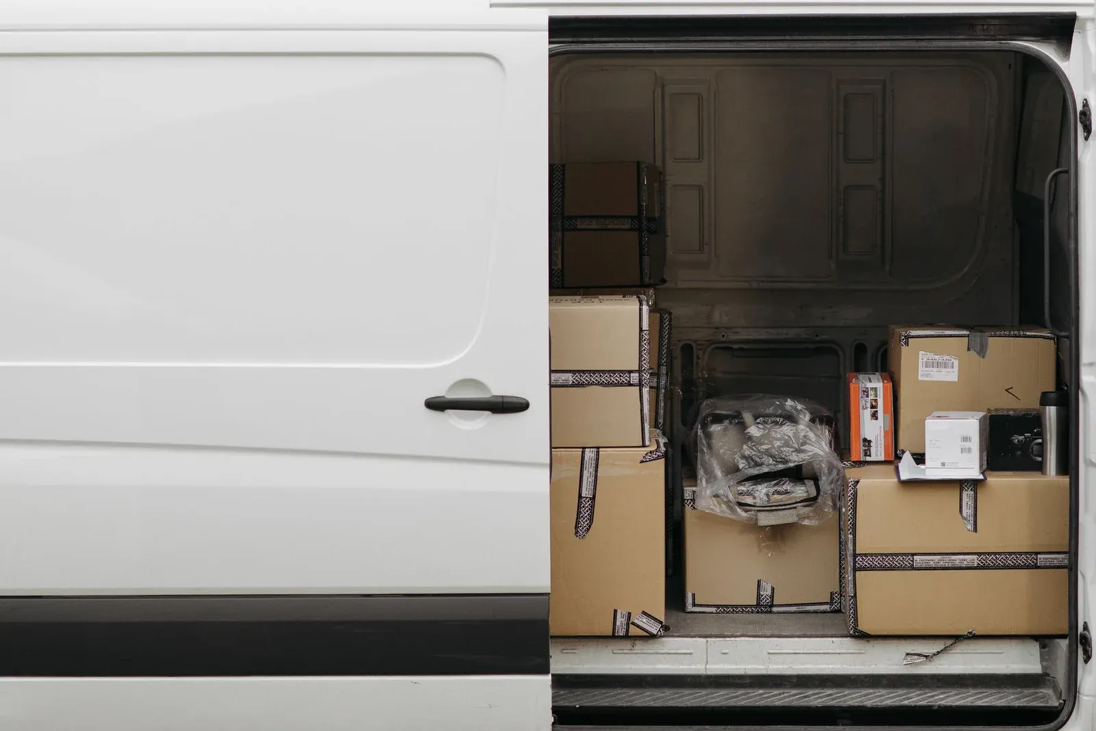 Movers loading boxes into a truck in New Jersey